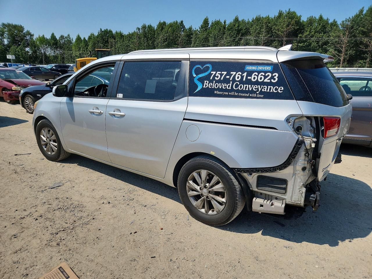 2016 KIA SEDONA LX — снимка 2