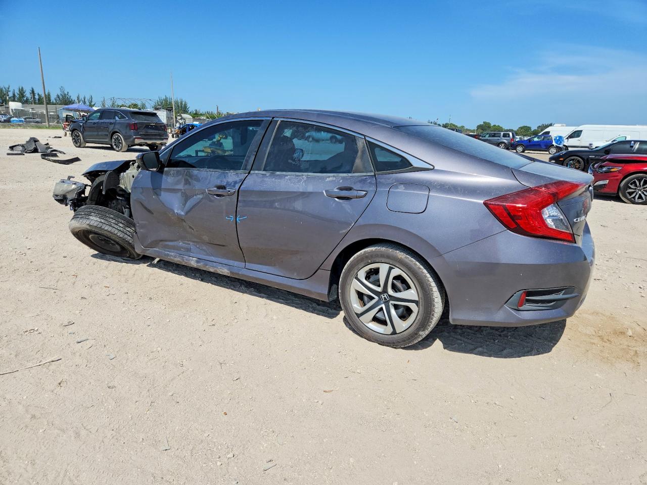 2017 HONDA CIVIC LX — снимка 2