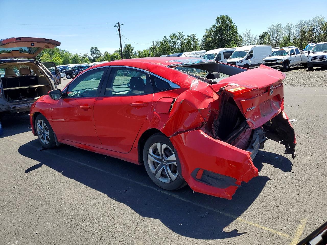 2016 HONDA CIVIC LX — снимка 2