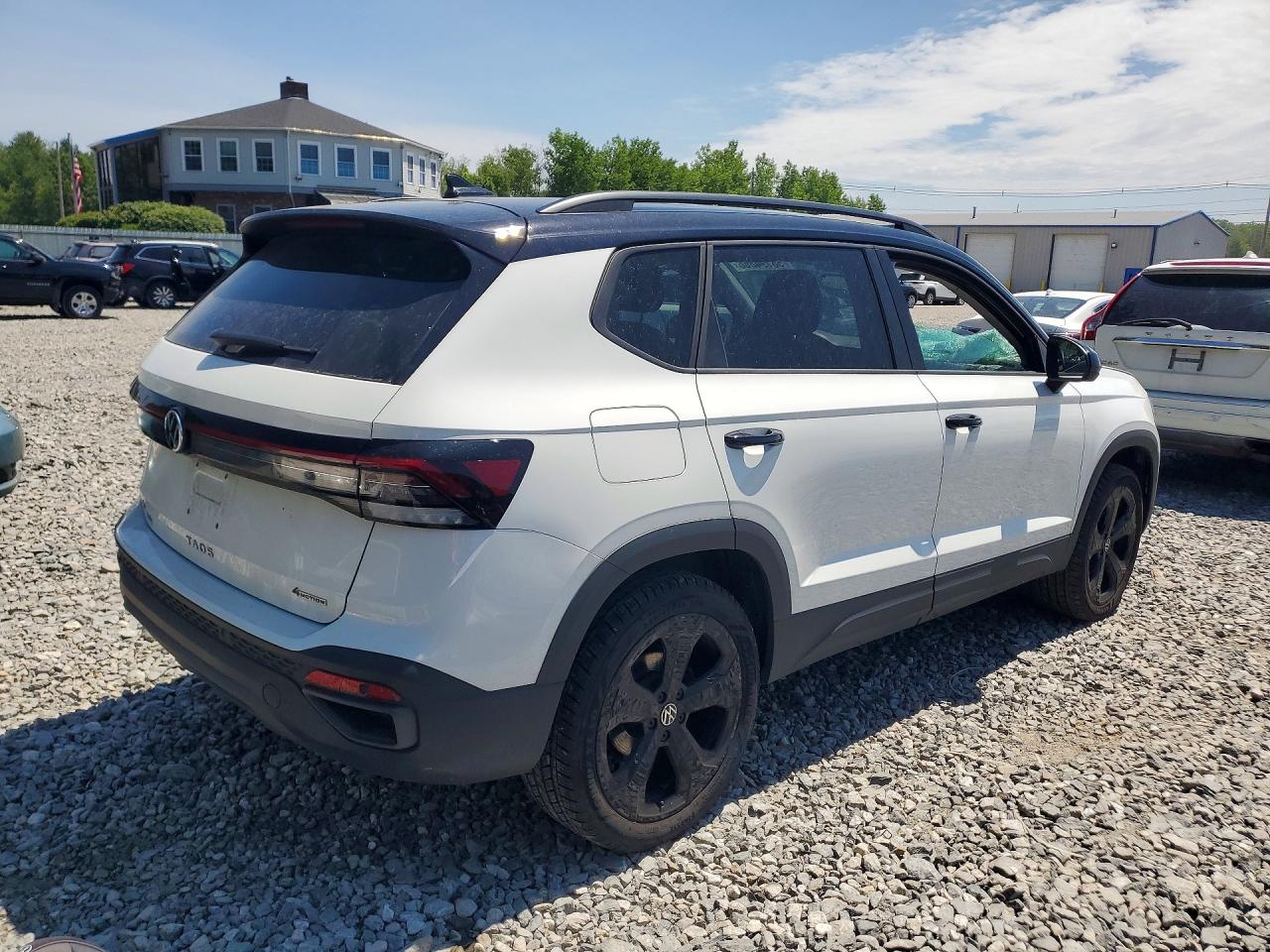 2025 VOLKSWAGEN TAOS SE BLACK — снимка 3