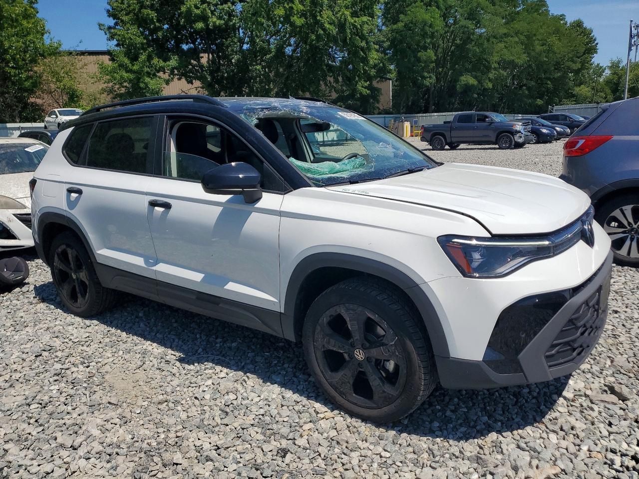 2025 VOLKSWAGEN TAOS SE BLACK — снимка 4