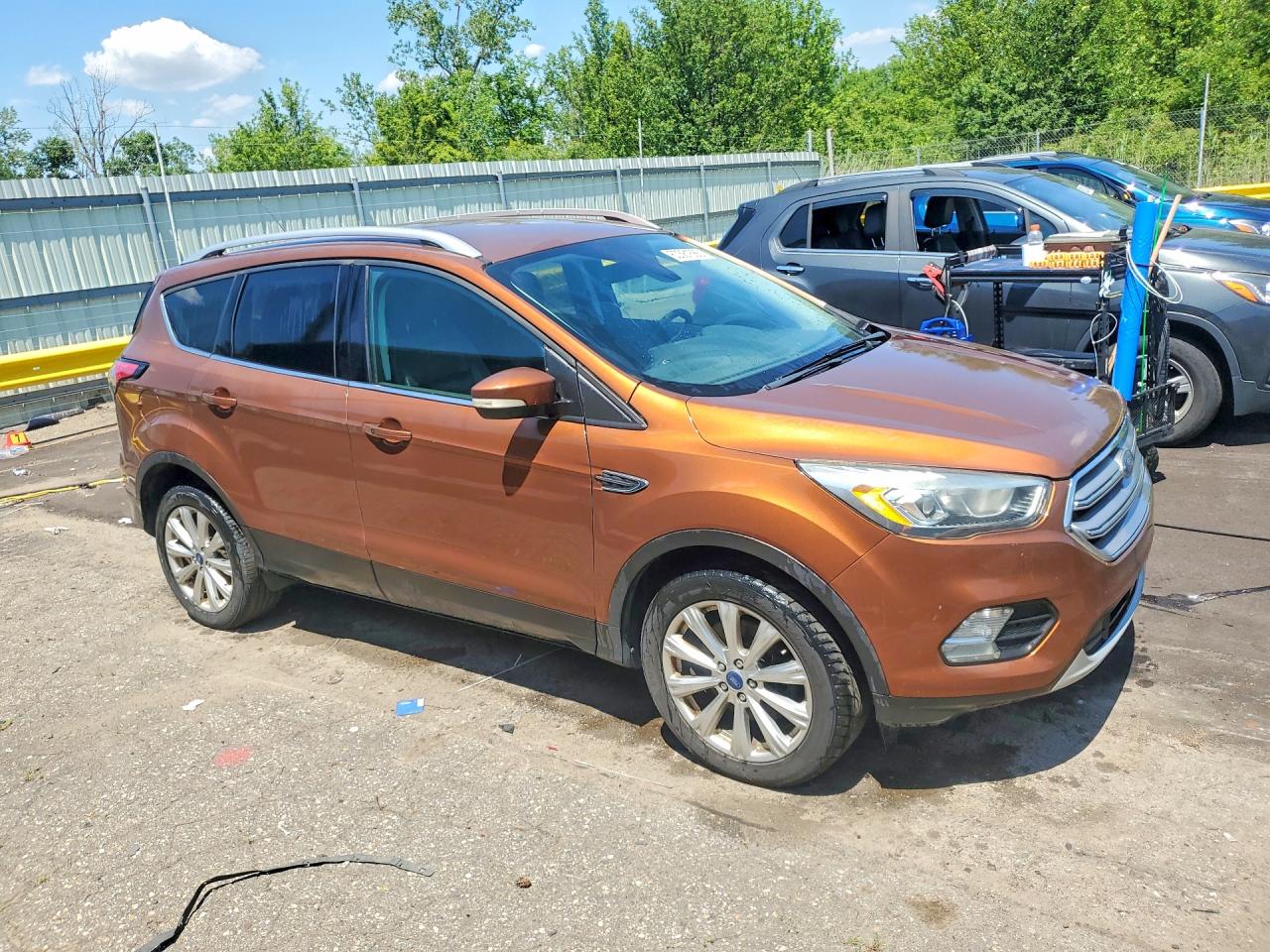 2017 FORD ESCAPE TITANIUM — снимка 4