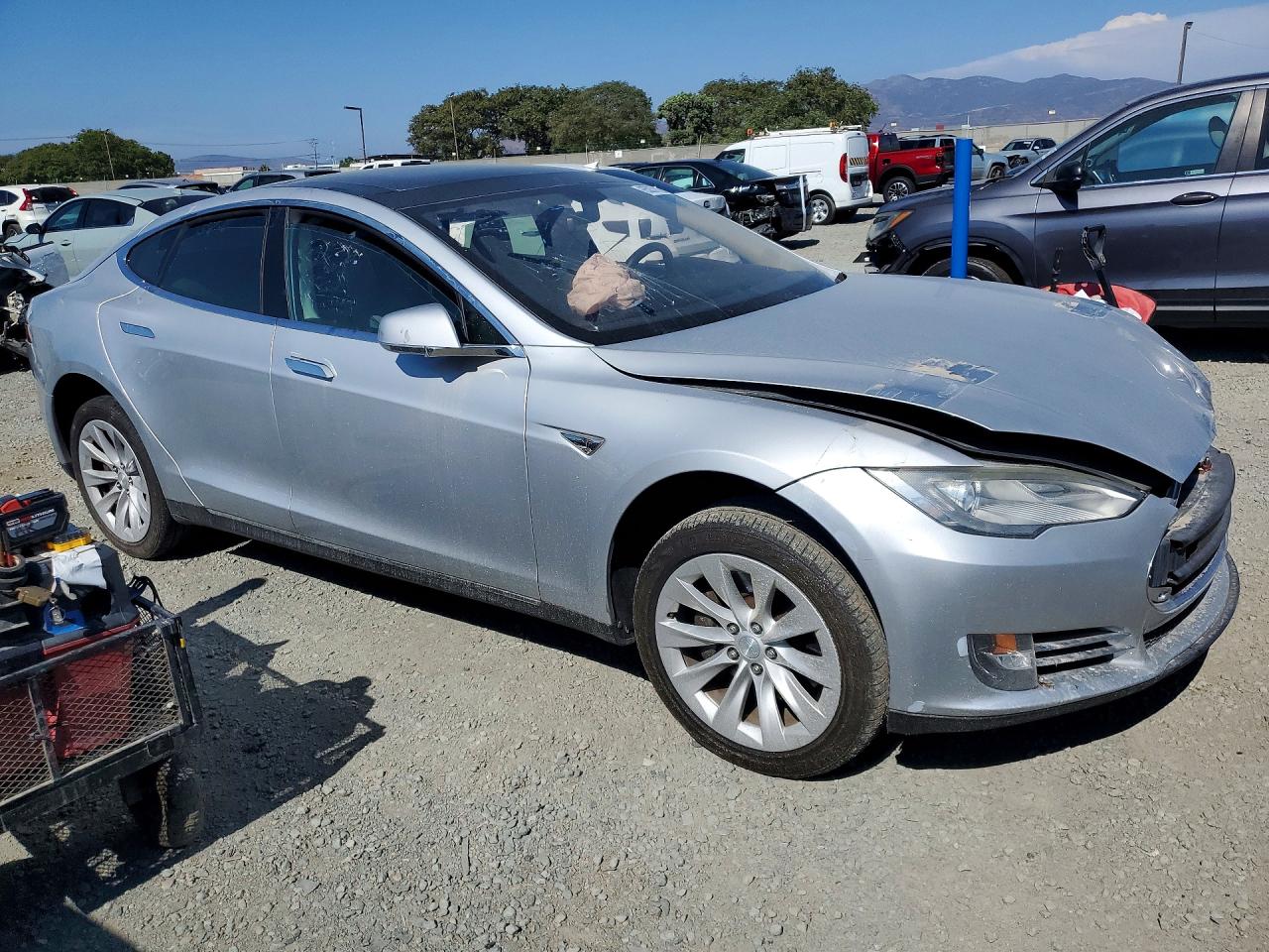 2014 TESLA MODEL S — снимка 4
