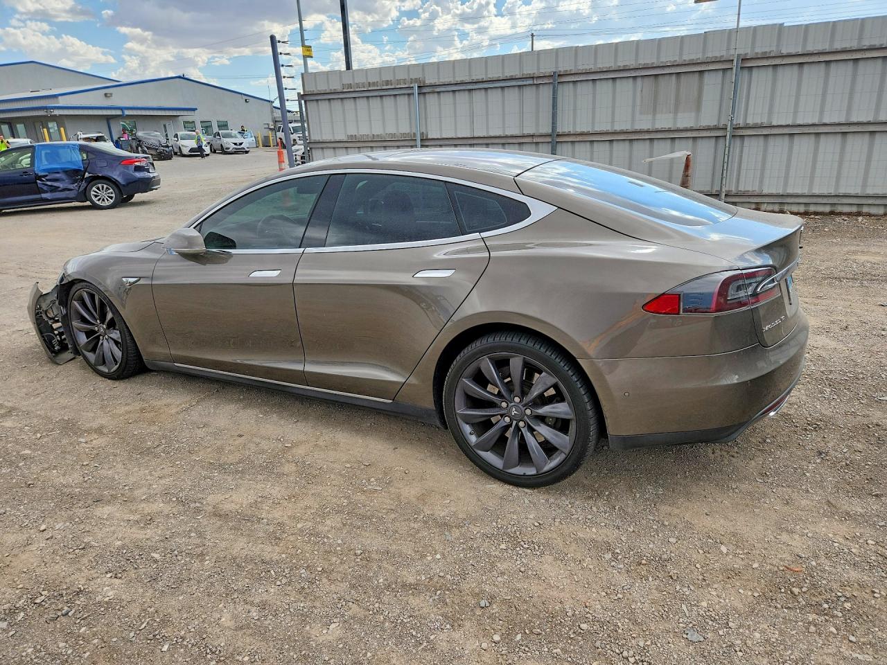 2015 TESLA MODEL S — снимка 2