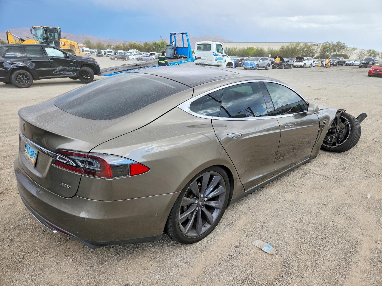2015 TESLA MODEL S — снимка 3