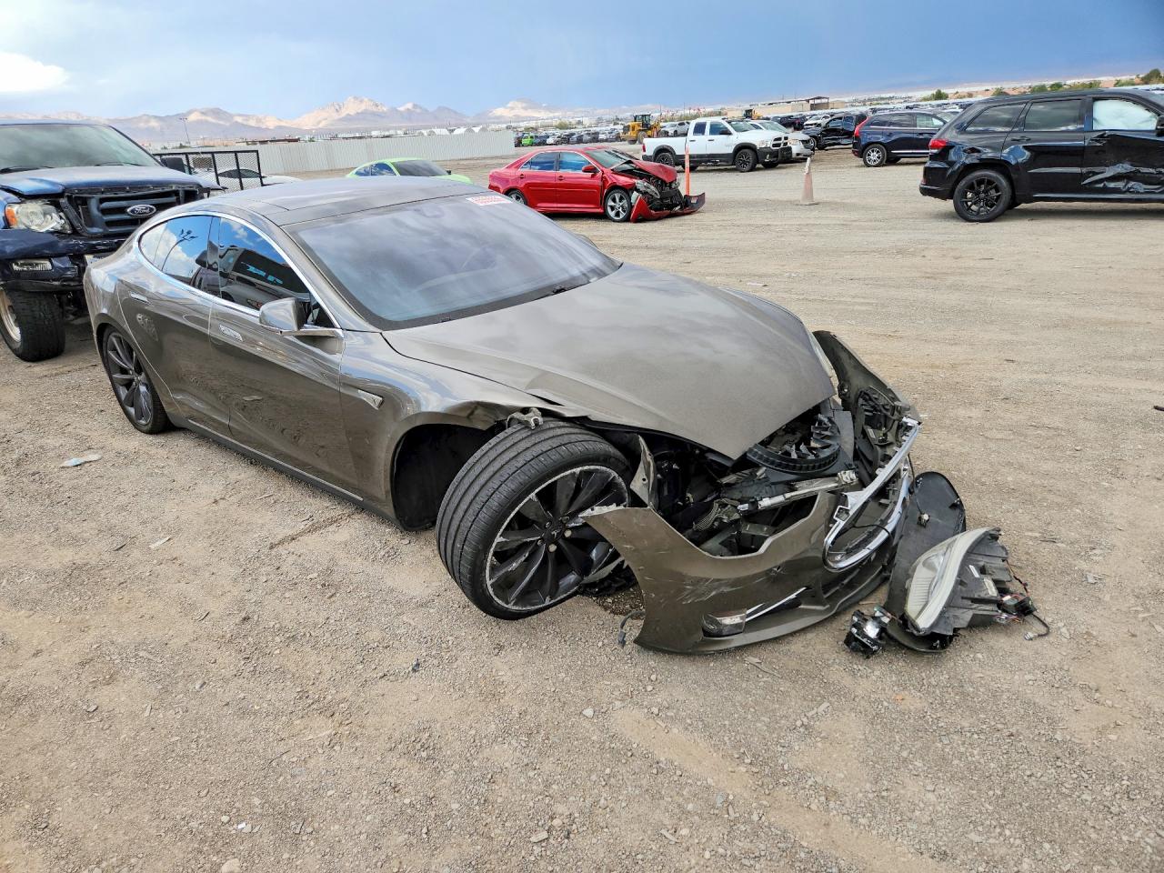 2015 TESLA MODEL S — снимка 4