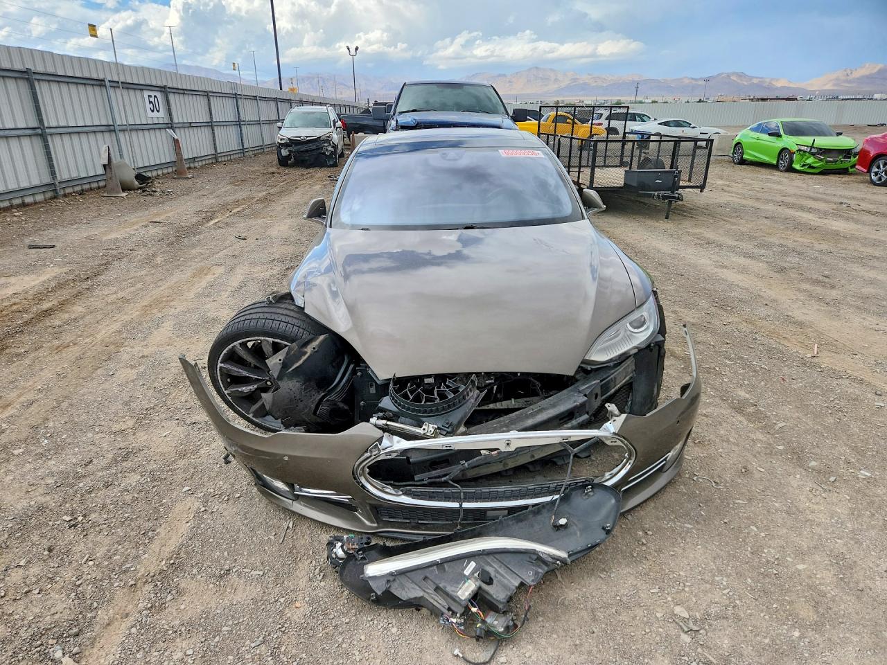 2015 TESLA MODEL S — снимка 5
