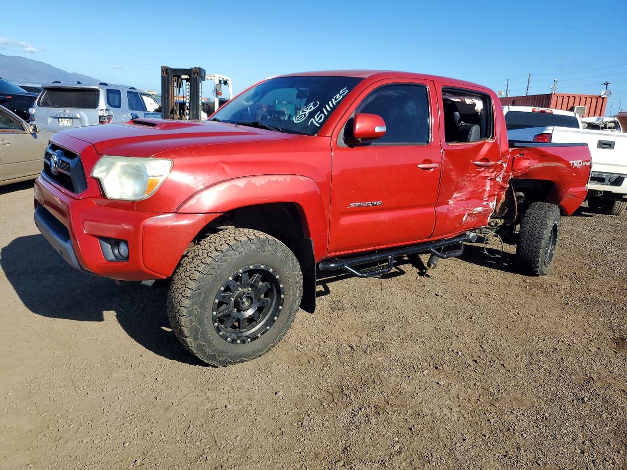 2015 TOYOTA TACOMA DOUBLE CAB