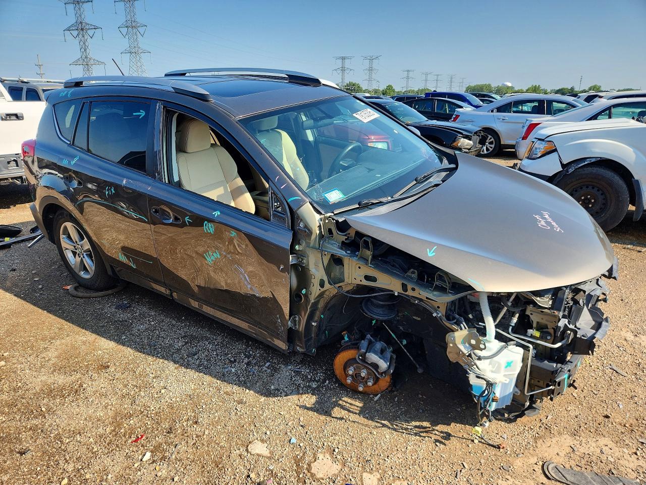2015 TOYOTA RAV4 XLE — снимка 4