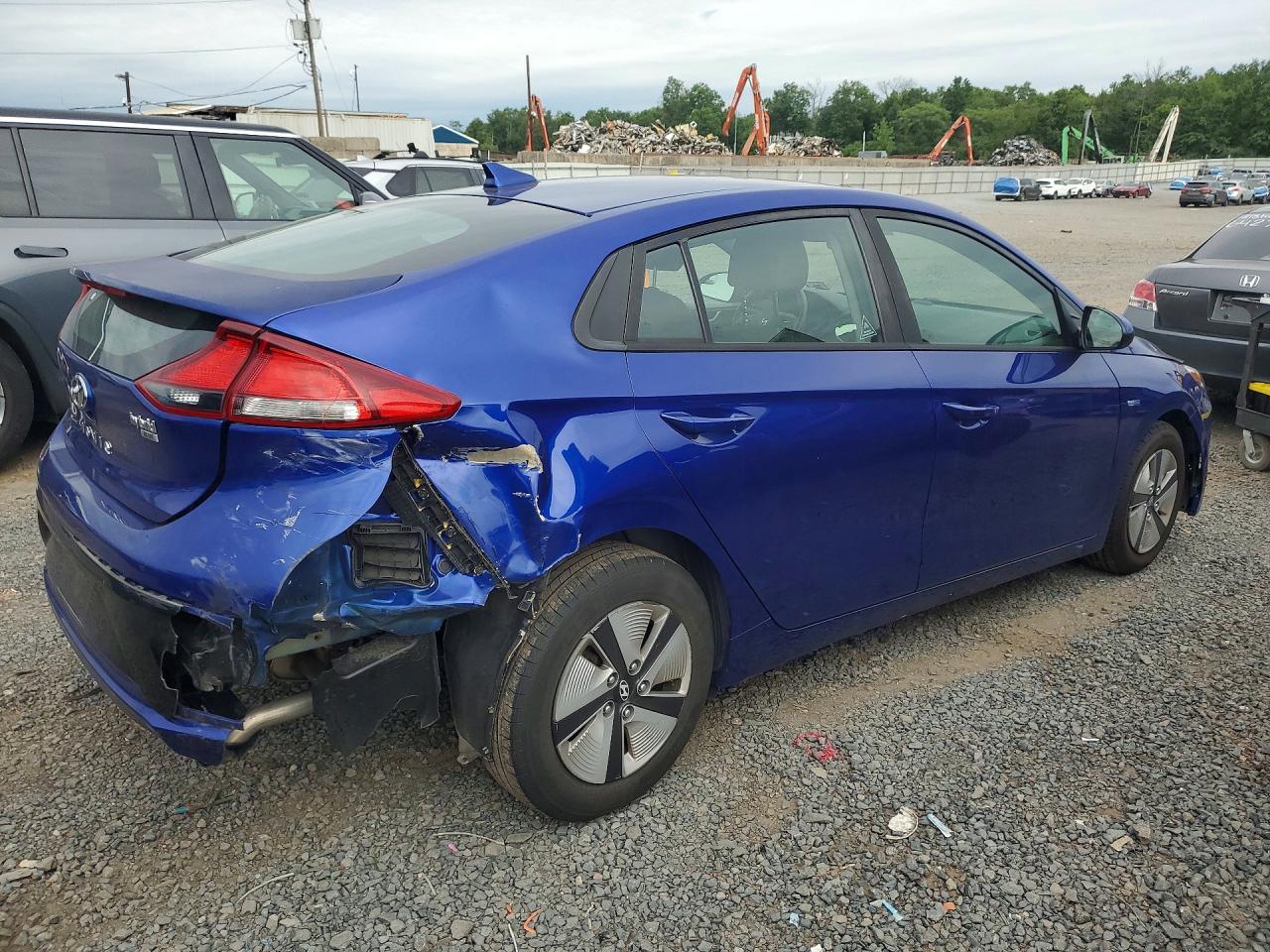 2019 HYUNDAI IONIQ BLUE — снимка 4