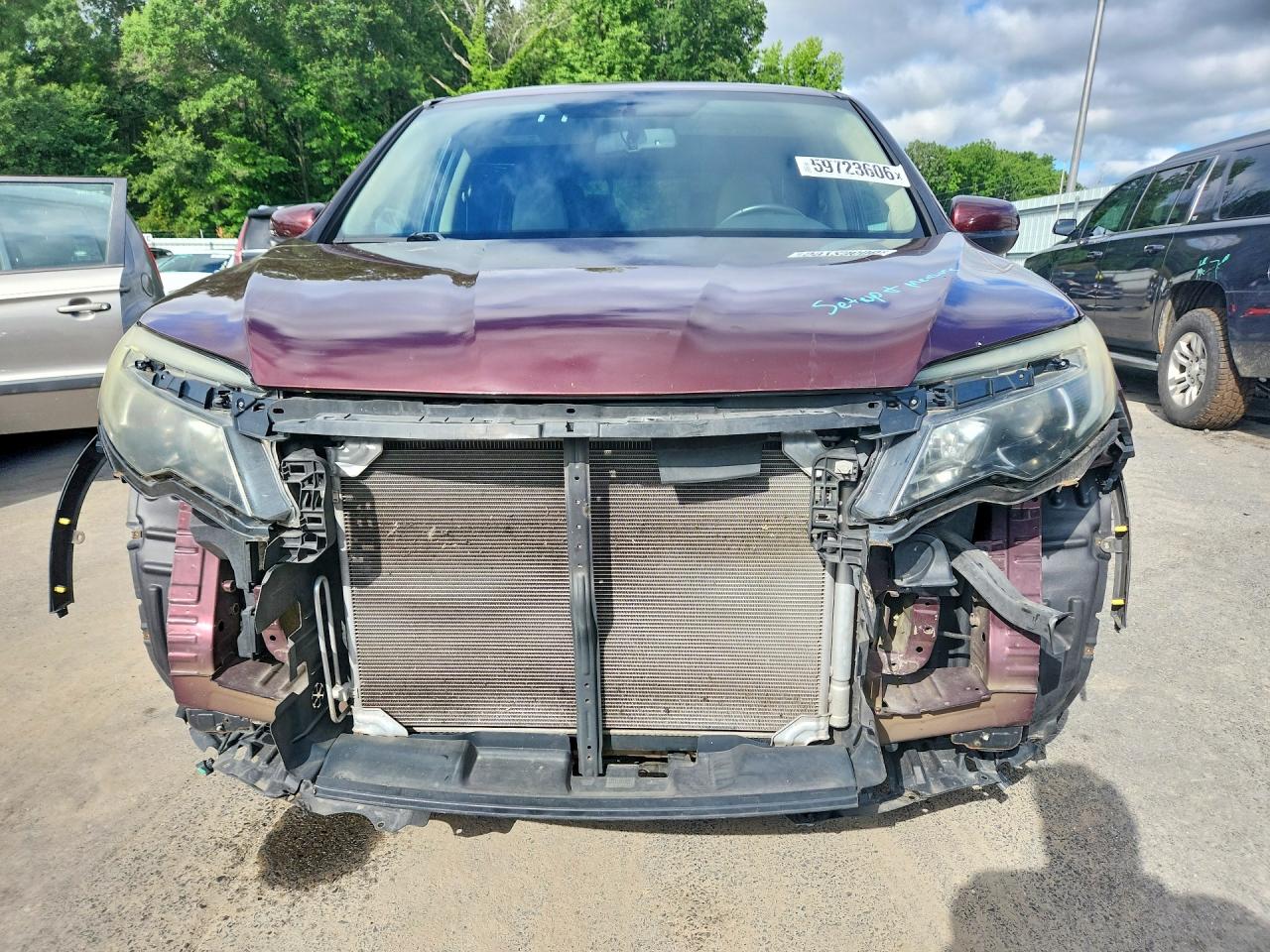 2016 HONDA PILOT EXL — снимка 5