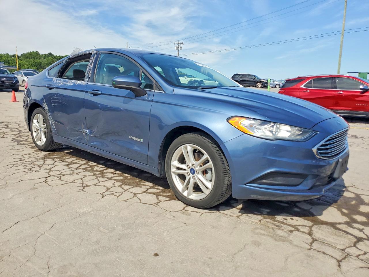 2018 FORD FUSION S HYBRID — снимка 4