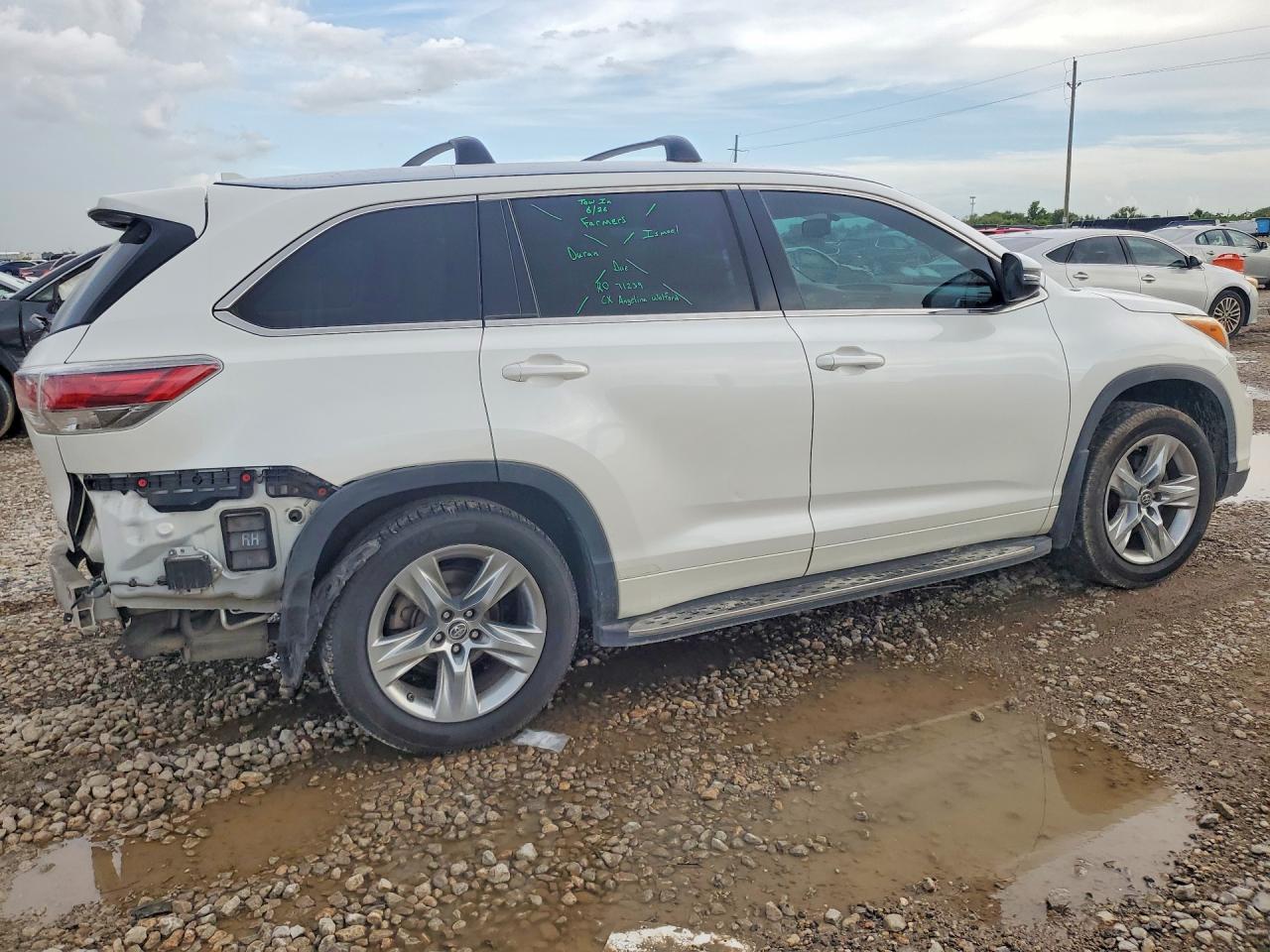 2016 TOYOTA HIGHLANDER LIMITED — снимка 3
