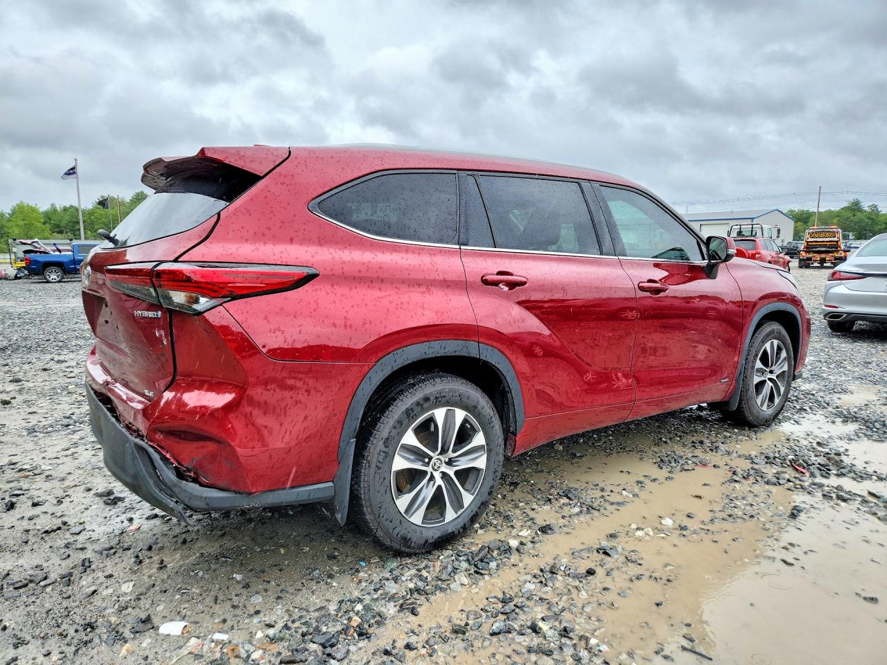 2022 TOYOTA HIGHLANDER HYBRID XLE — снимка 3