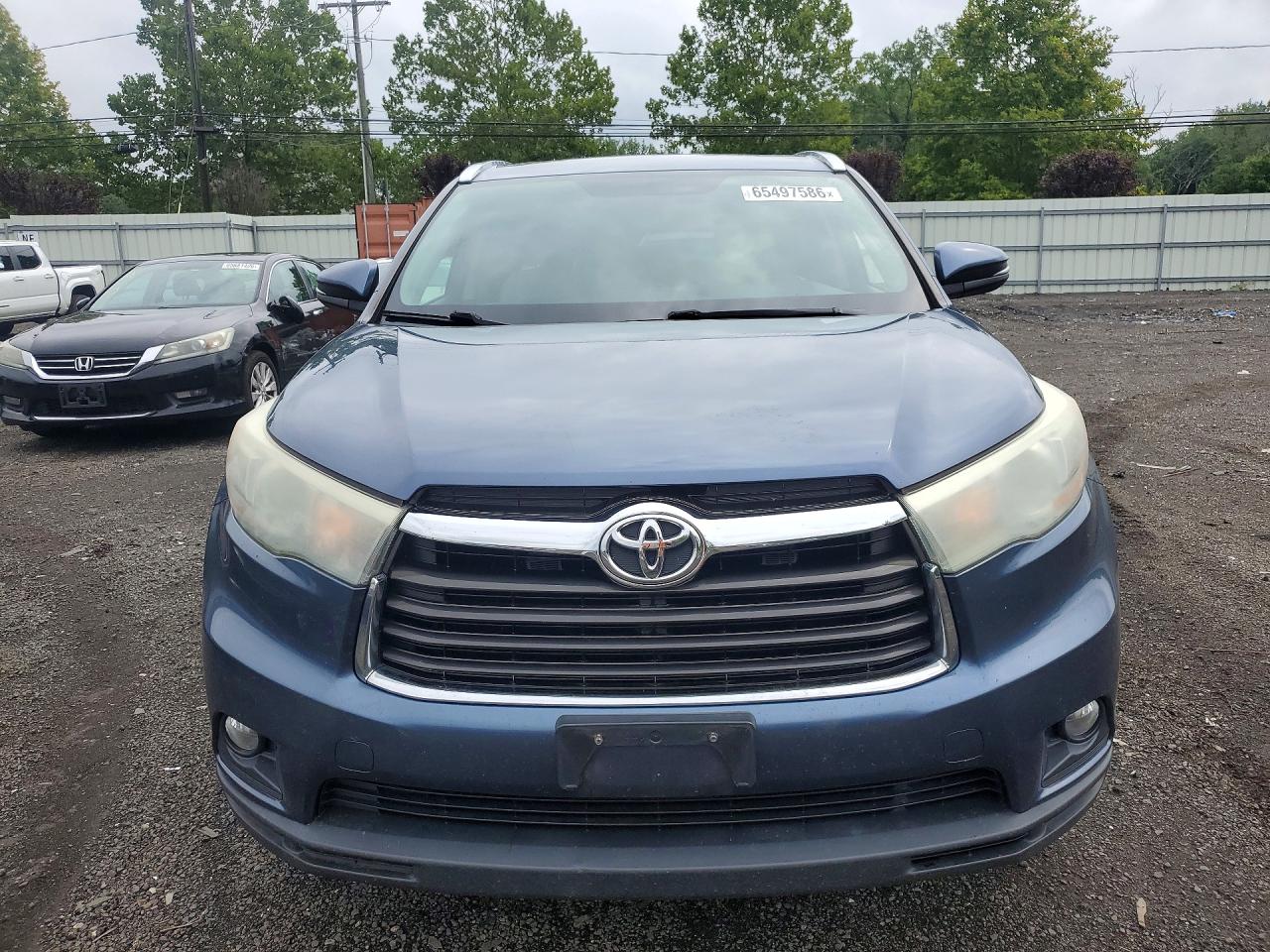 2015 TOYOTA HIGHLANDER XLE — снимка 5