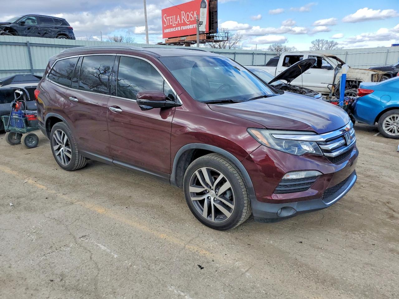 2017 HONDA PILOT TOURING — снимка 4