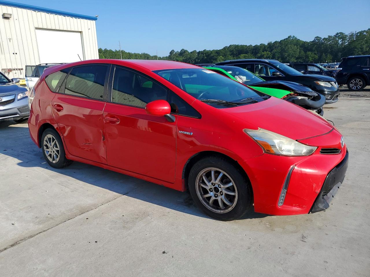 2015 TOYOTA PRIUS V TWO — снимка 4