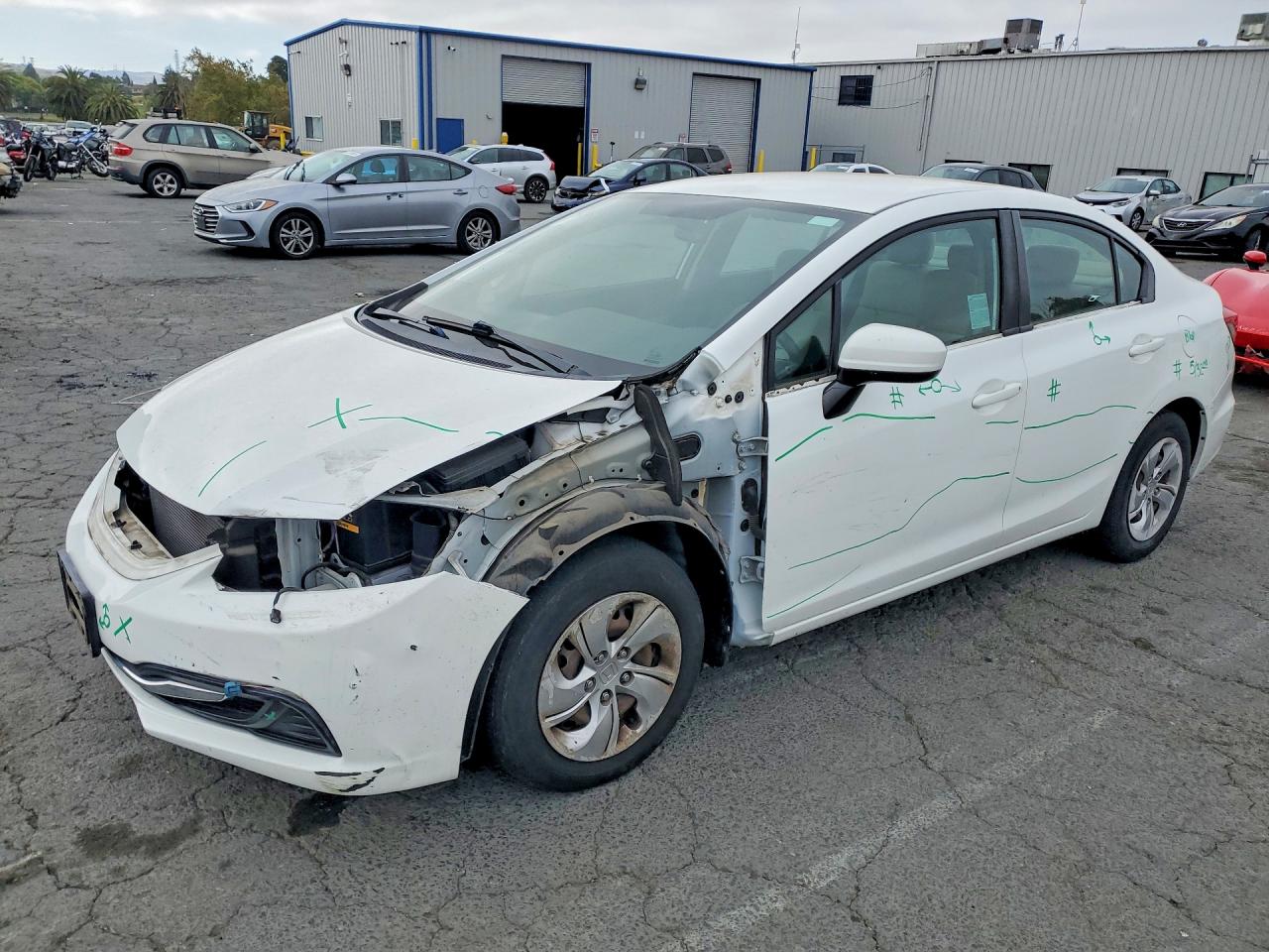 2015 HONDA CIVIC LX