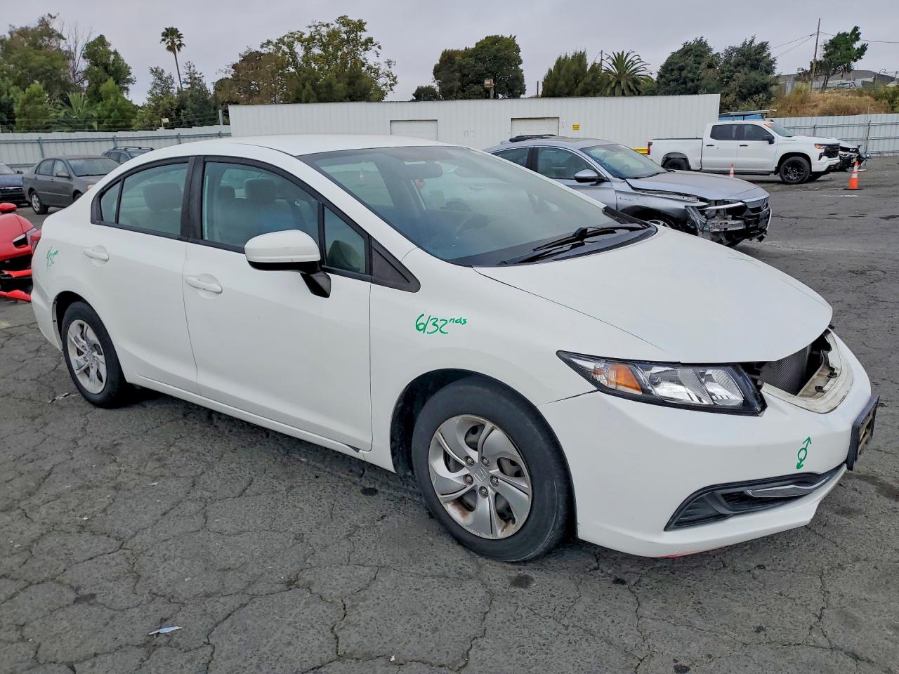 2015 HONDA CIVIC LX — снимка 4