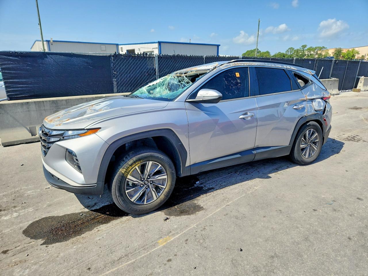 2022 HYUNDAI TUCSON BLUE