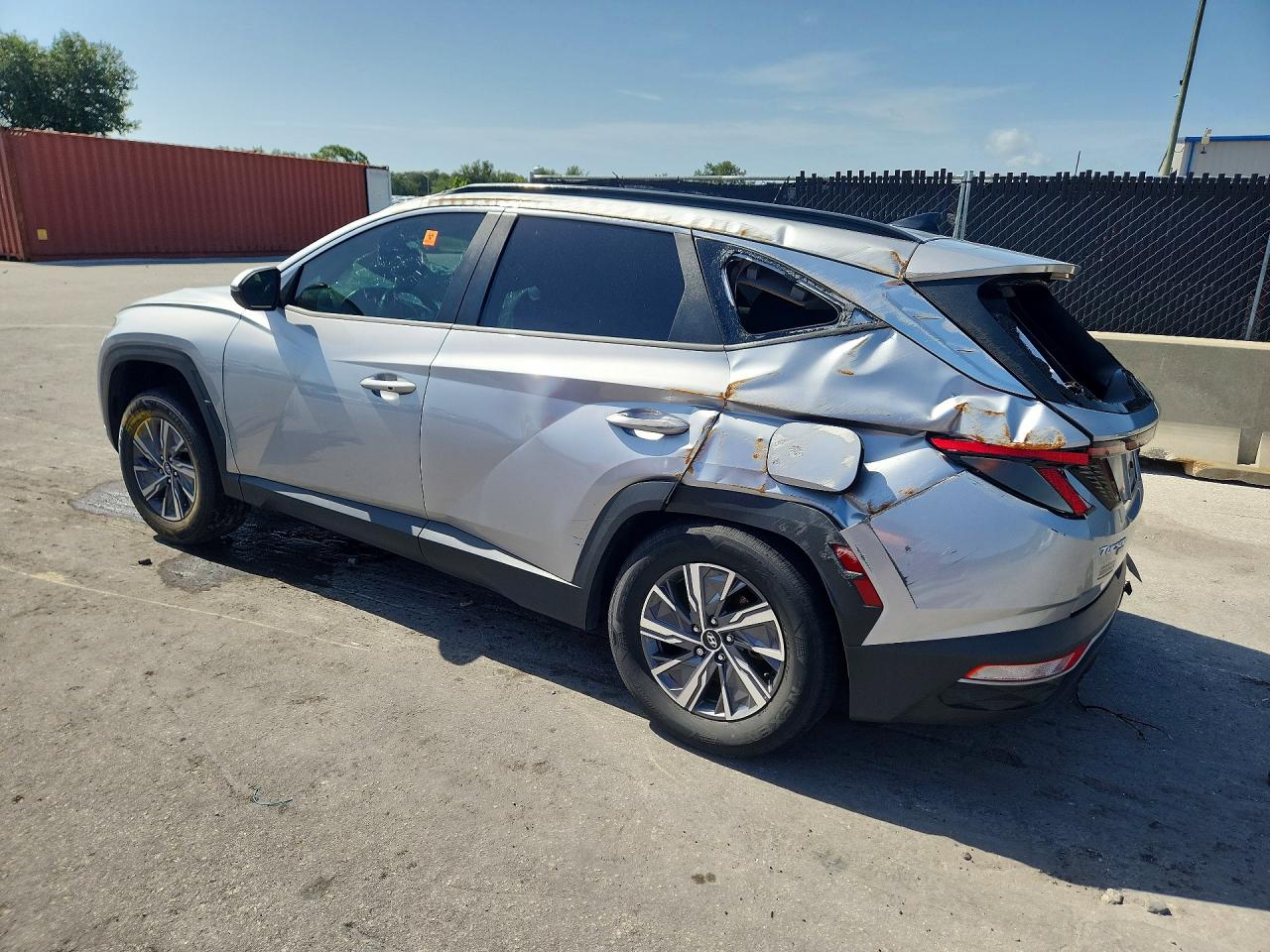 2022 HYUNDAI TUCSON BLUE — снимка 2
