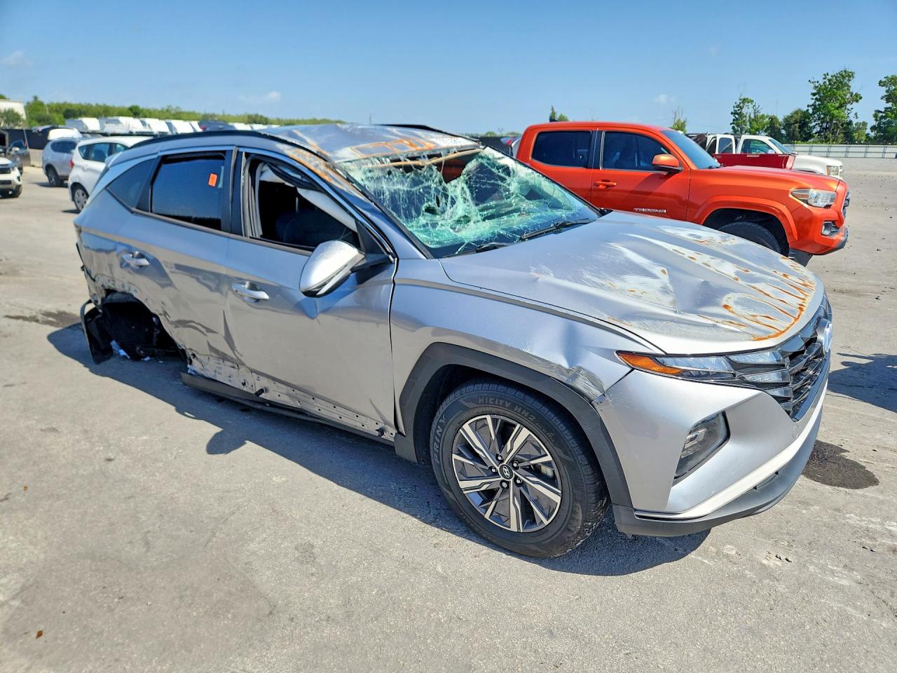 2022 HYUNDAI TUCSON BLUE — снимка 4