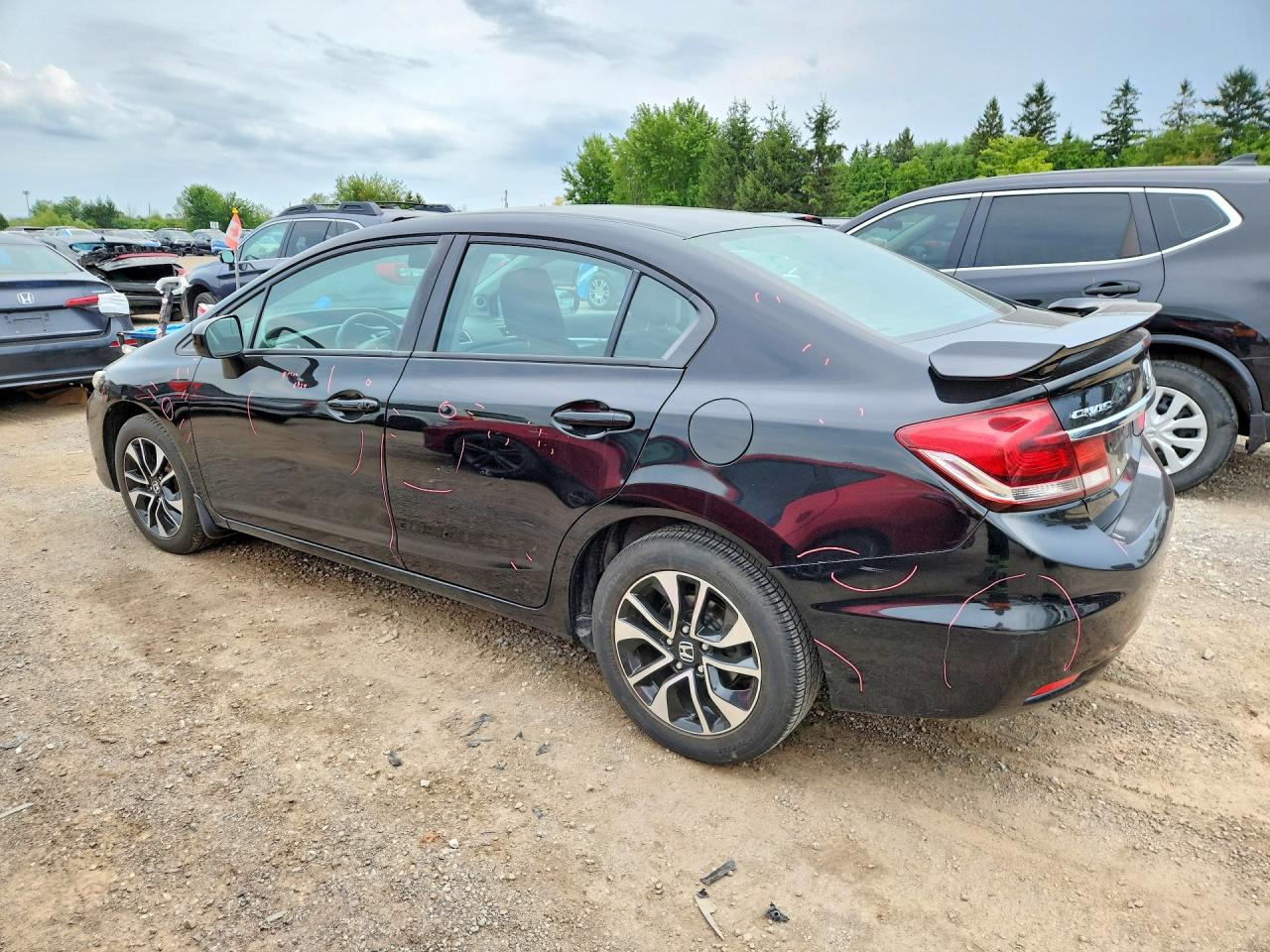 2015 HONDA CIVIC LX — снимка 2