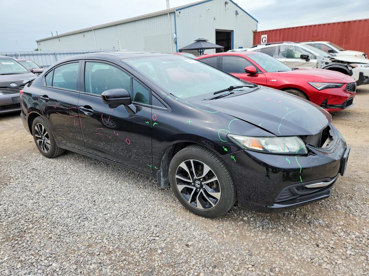 2015 HONDA CIVIC LX — снимка 4