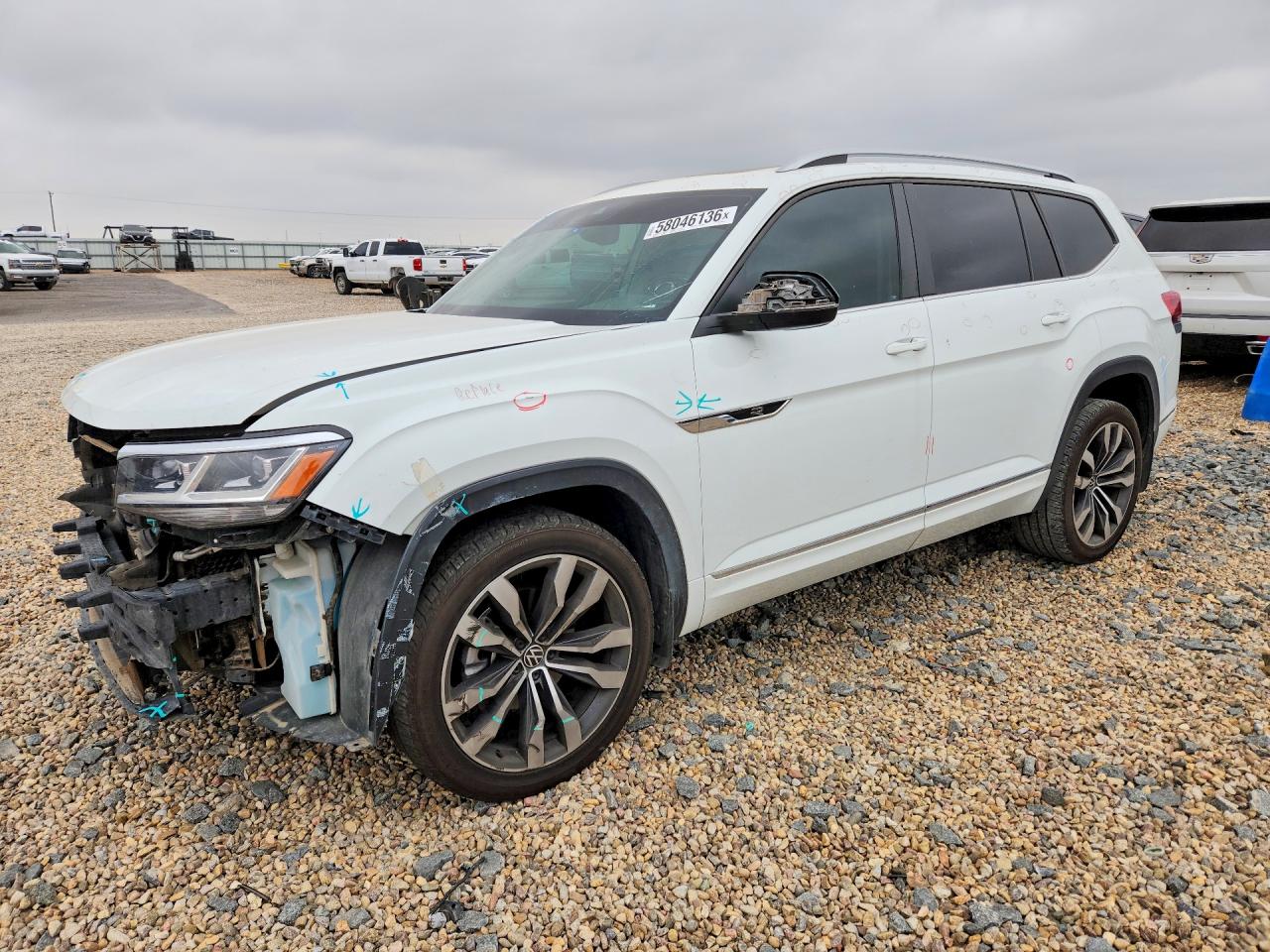 2021 VOLKSWAGEN ATLAS SEL R-LINE
