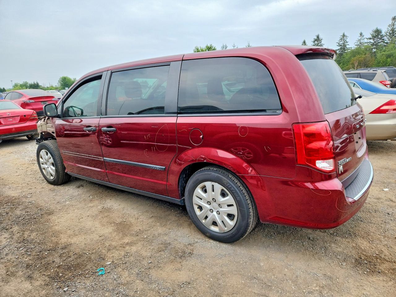 2017 DODGE GRAND CARAVAN SE — снимка 2