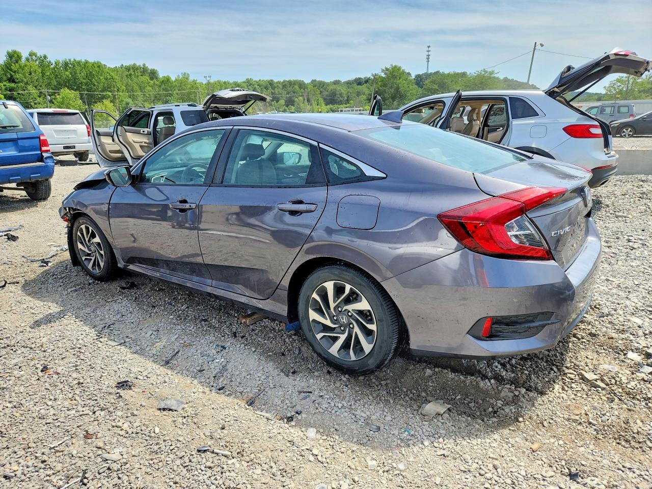 2017 HONDA CIVIC EX — снимка 2