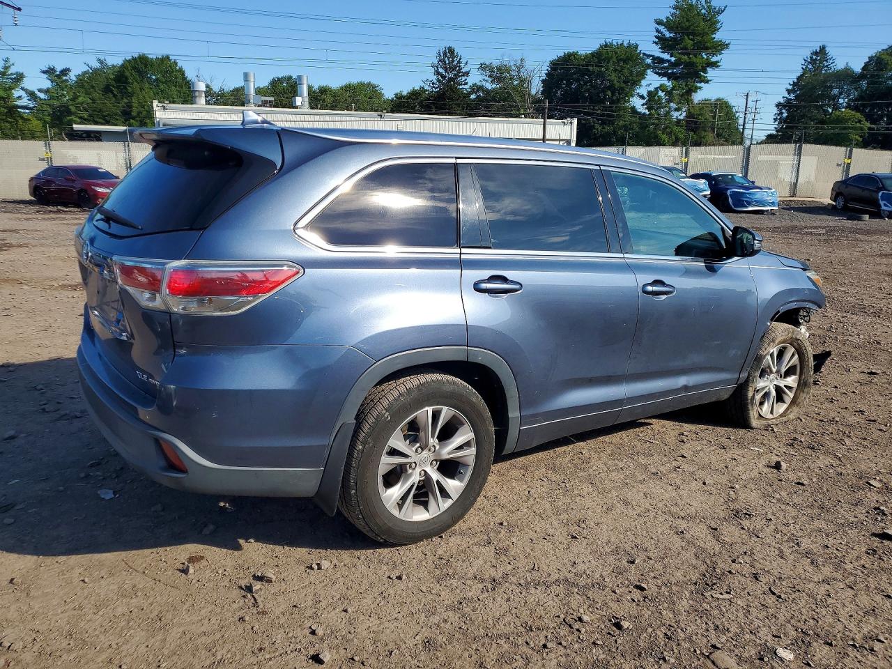 2015 TOYOTA HIGHLANDER XLE — снимка 3