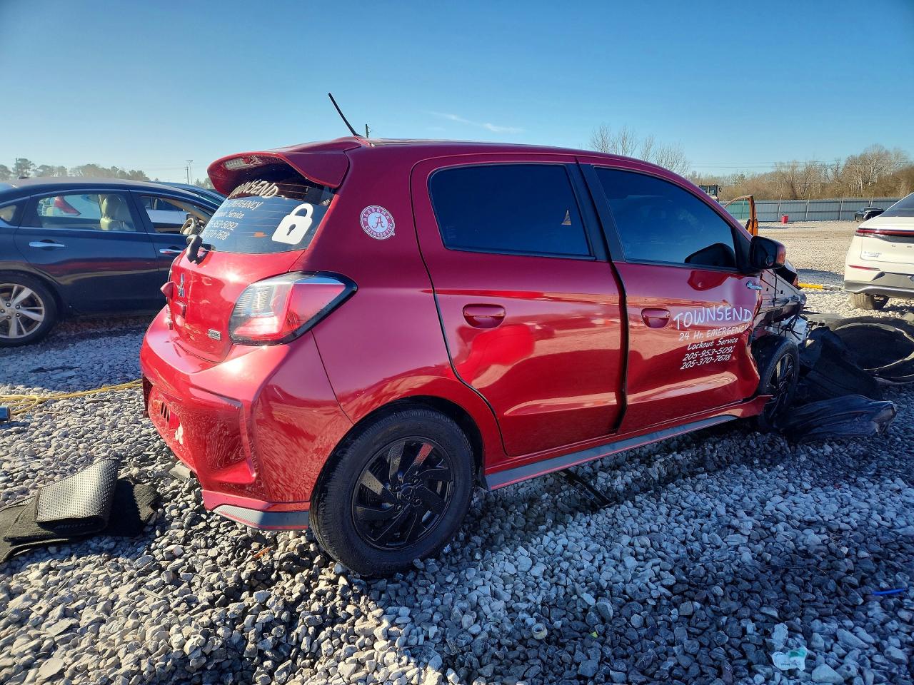 2021 MITSUBISHI MIRAGE ES — снимка 3