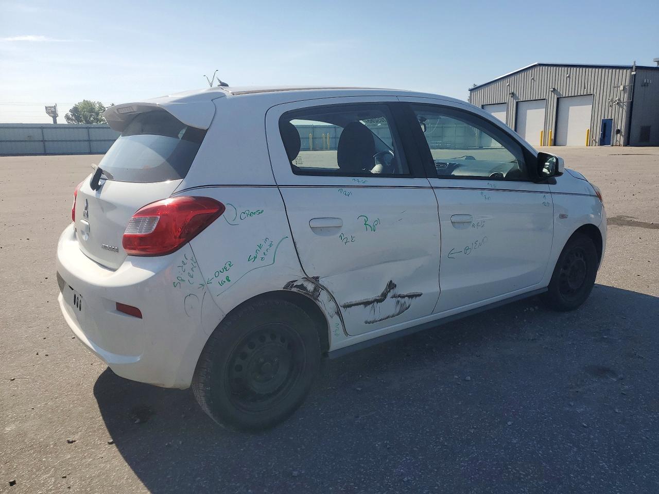 2017 MITSUBISHI MIRAGE ES — снимка 3
