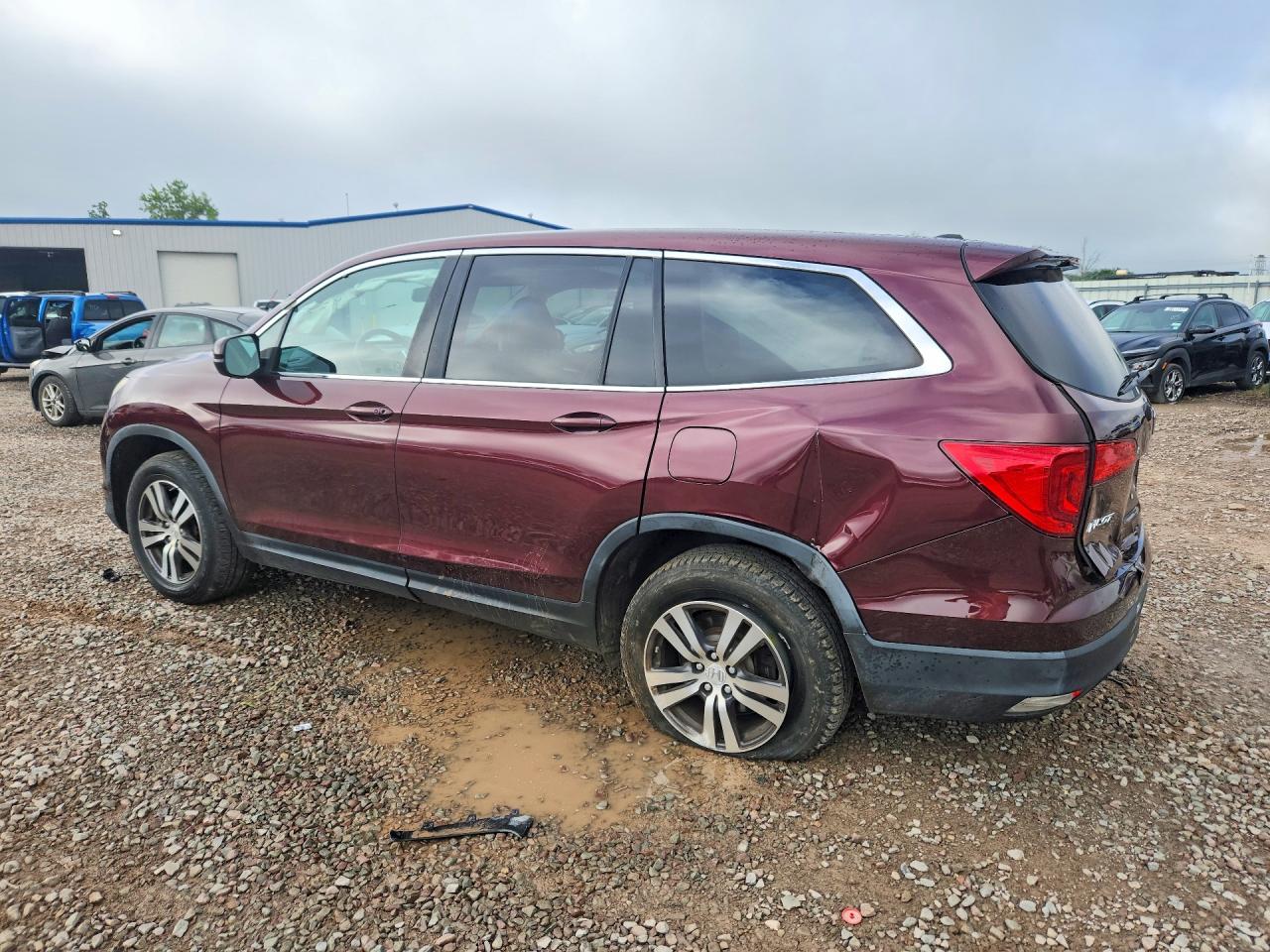 2017 HONDA PILOT EXL — снимка 2
