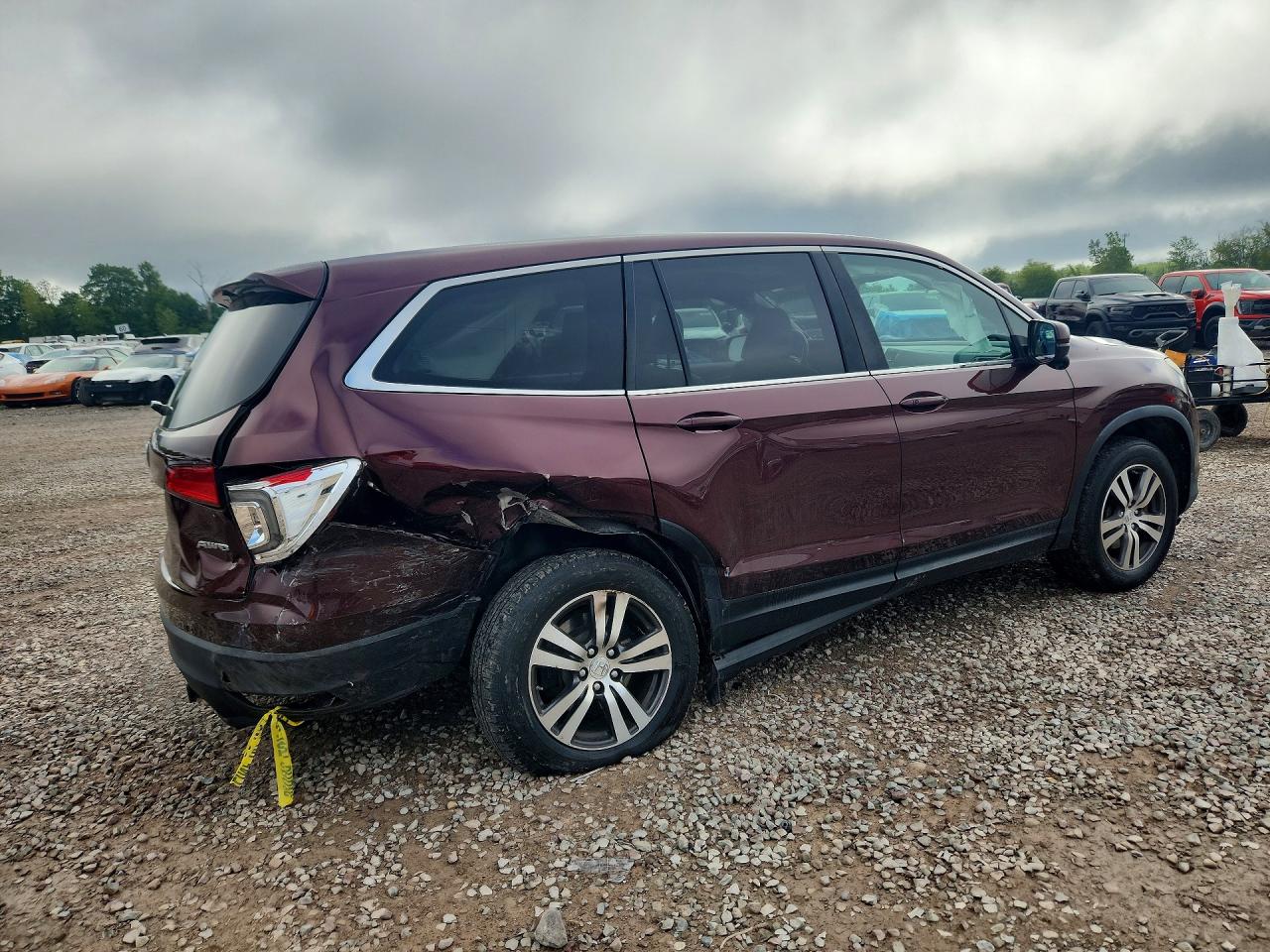 2017 HONDA PILOT EXL — снимка 3