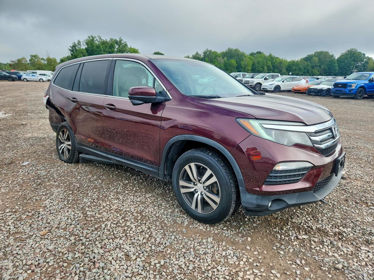 2017 HONDA PILOT EXL — снимка 4