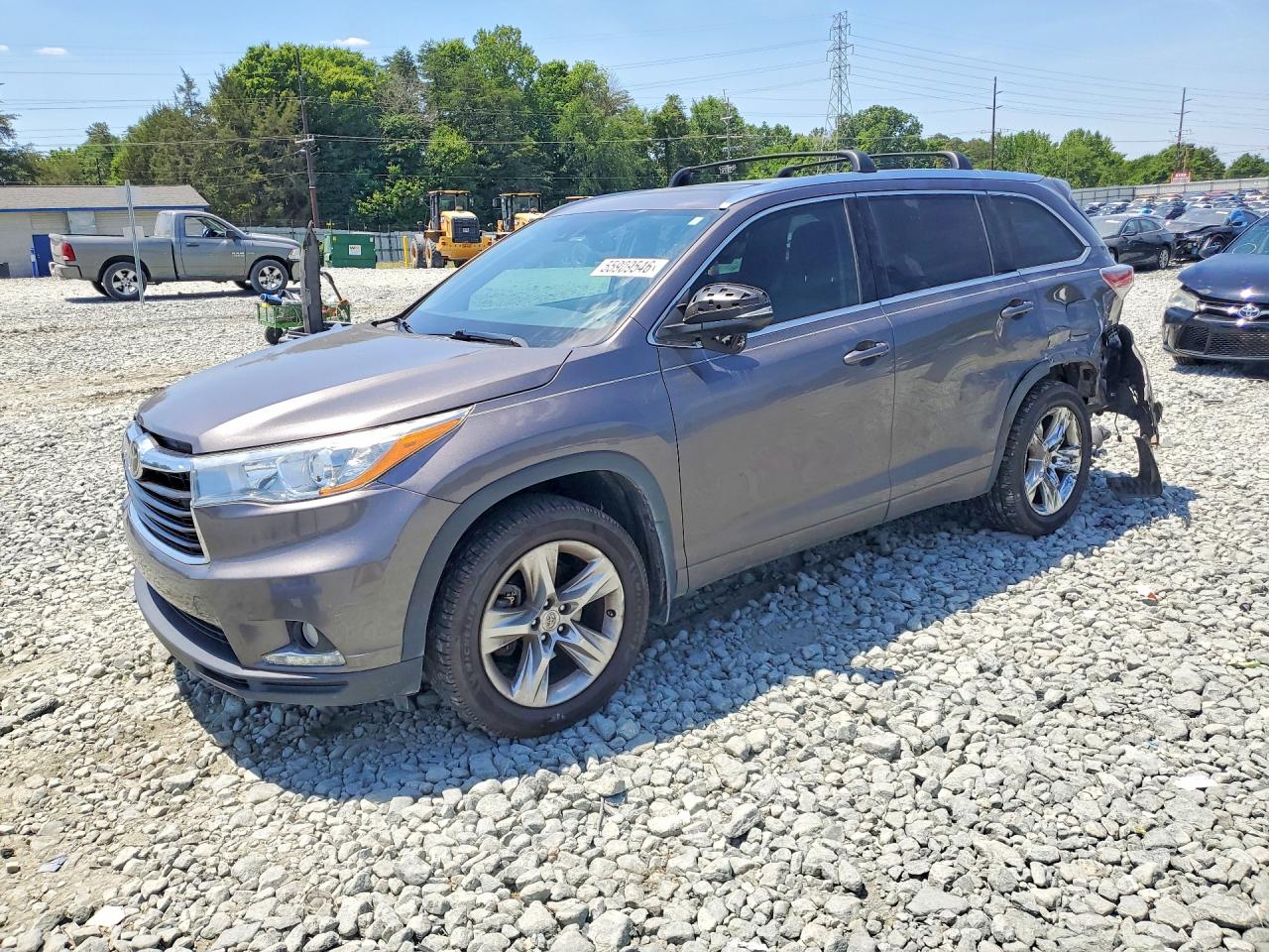 2015 TOYOTA HIGHLANDER LIMITED PLATINUM