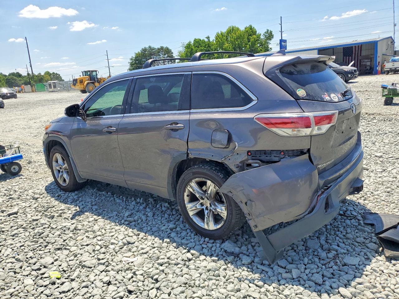 2015 TOYOTA HIGHLANDER LIMITED PLATINUM — снимка 2