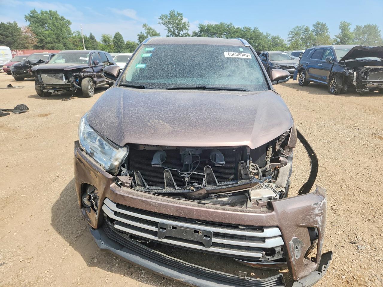 2017 TOYOTA HIGHLANDER XLE — снимка 5