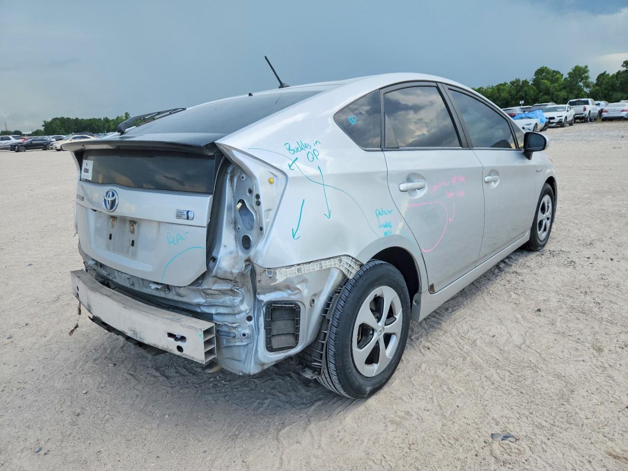2015 TOYOTA PRIUS TWO — снимка 3