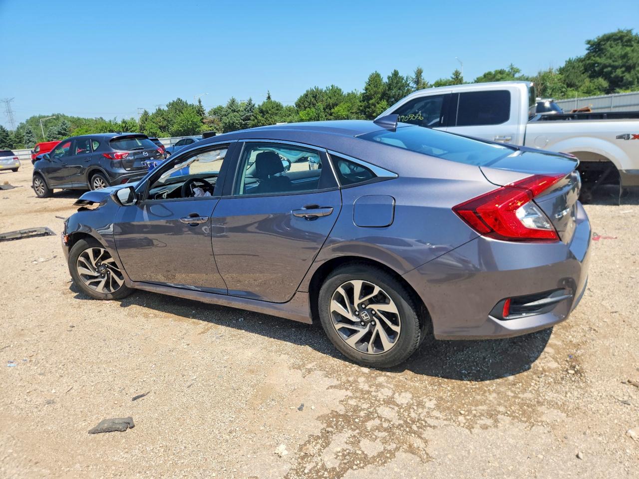 2017 HONDA CIVIC EX — снимка 2