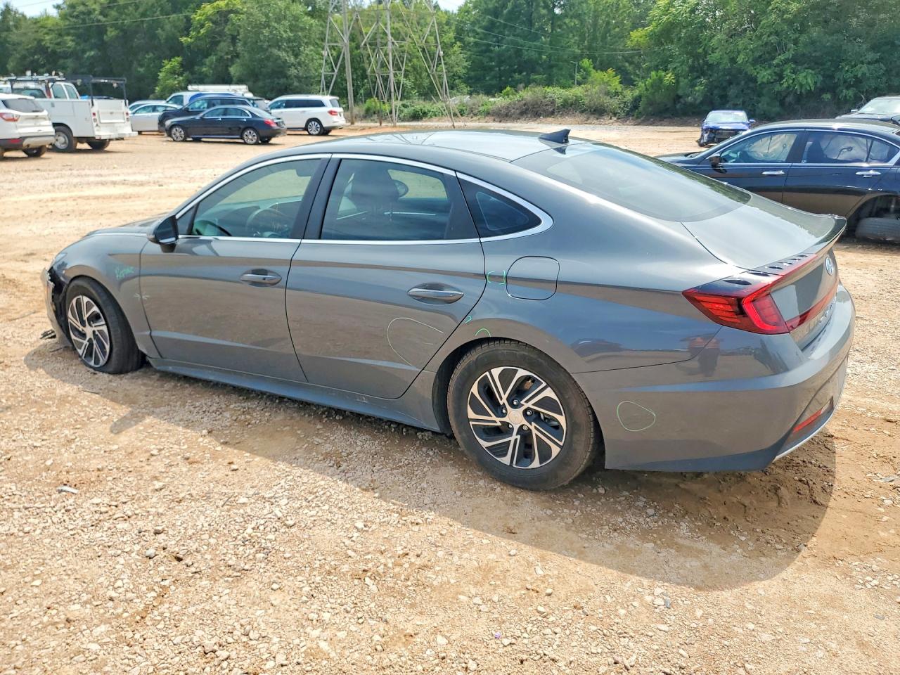 2022 HYUNDAI SONATA HYBRID BLUE — снимка 2