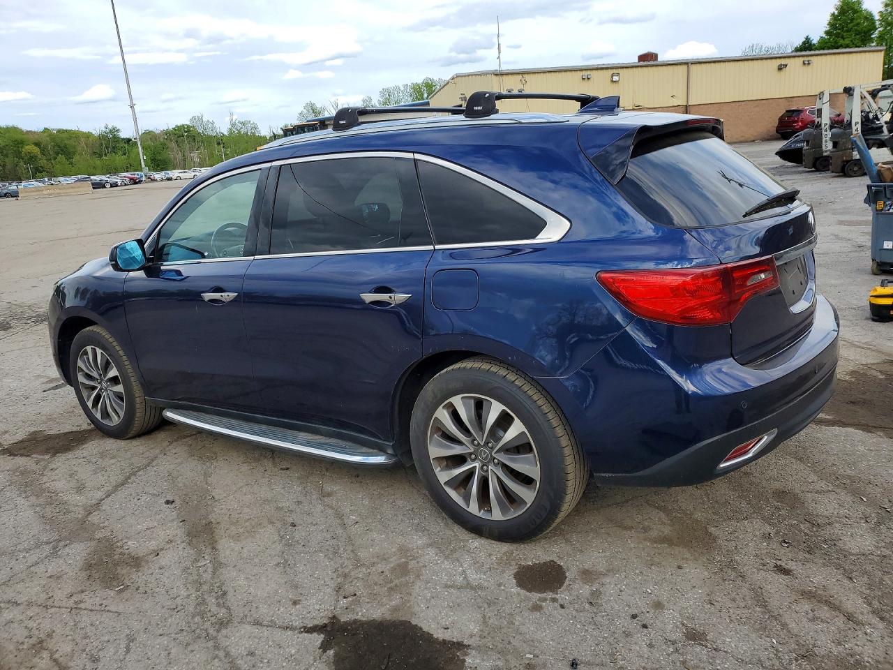 2016 ACURA MDX TECHNOLOGY — снимка 2