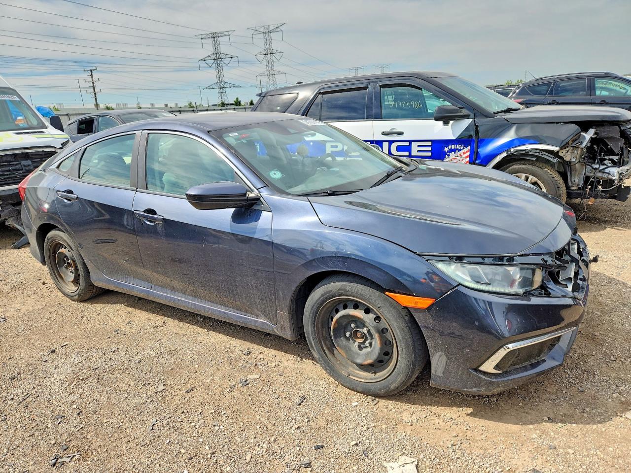 2019 HONDA CIVIC LX — снимка 4