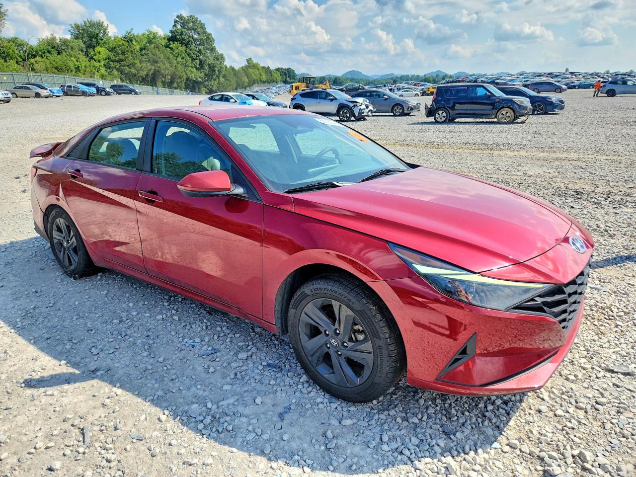 2023 HYUNDAI ELANTRA BLUE — снимка 4
