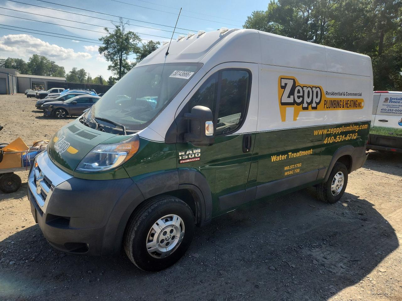 2017 RAM PROMASTER 1500 1500 HIGH