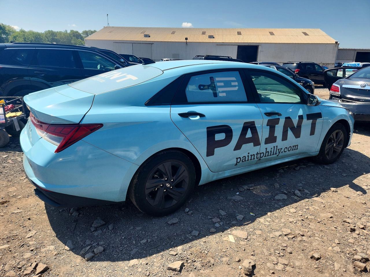 2023 HYUNDAI ELANTRA BLUE — снимка 3