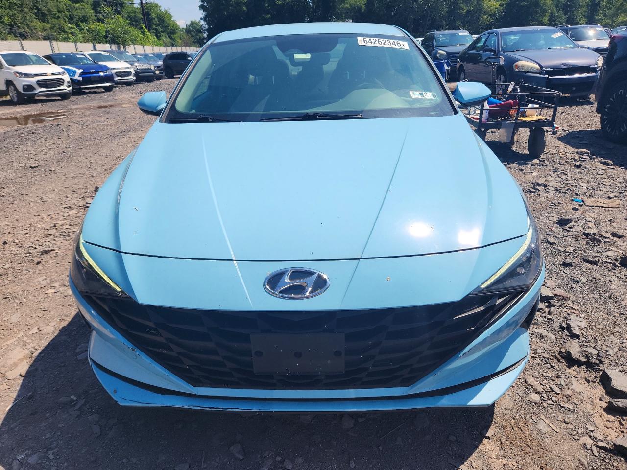 2023 HYUNDAI ELANTRA BLUE — снимка 5