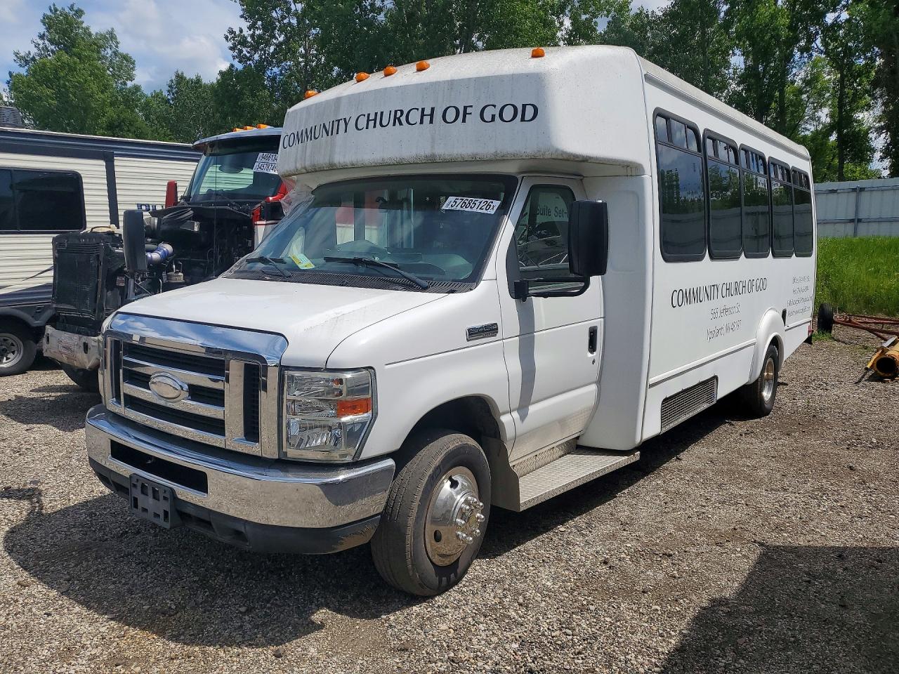 2015 FORD ECONOLINE E450 SUPER DUTY CUTAWAY VAN